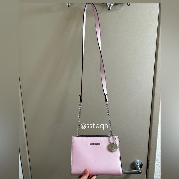 Steve Madden Light Pink Crossbody Purse - Picture 1 of 8